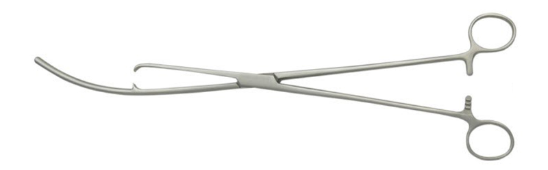 HF3009.2 Uterine lifting forceps with suction tube