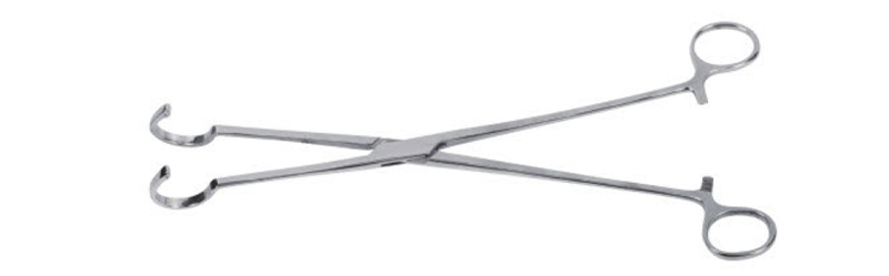 HF3032.1 Gynecological tissue forceps (Ligament hook type)